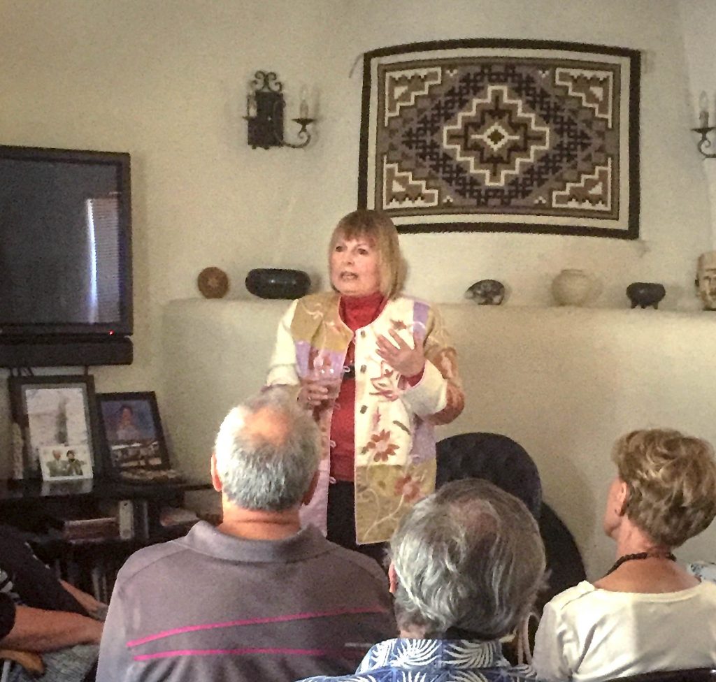 Danute Debney Shaw speaking at Ions