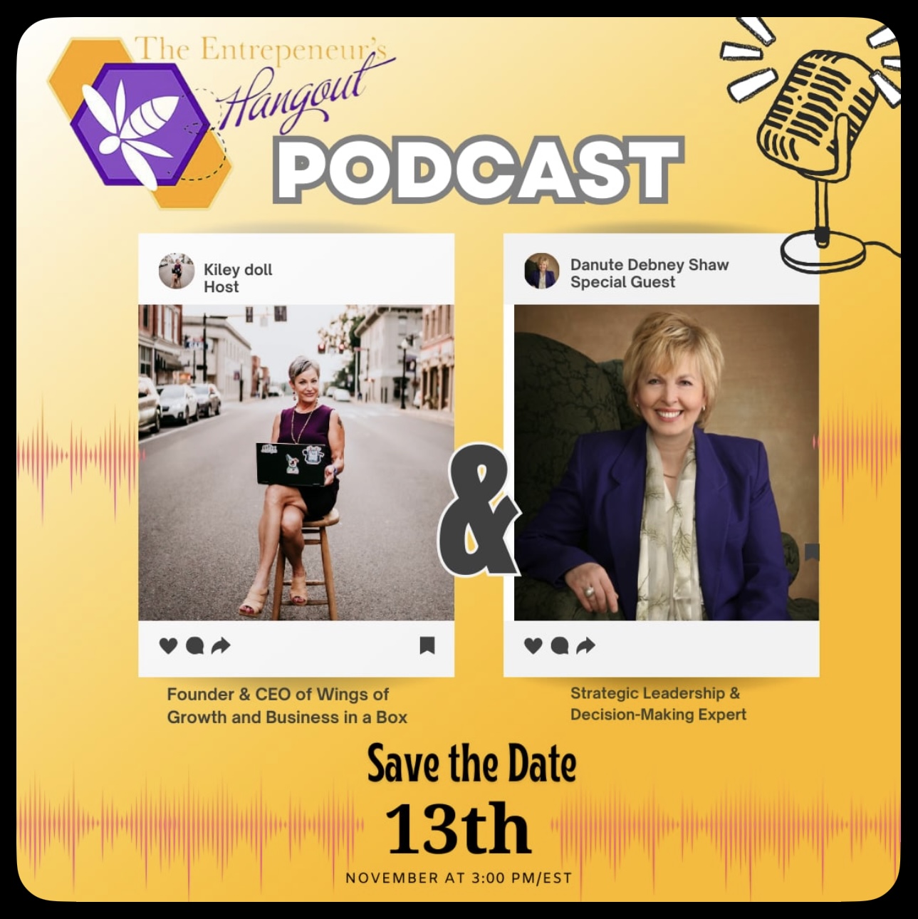 The Entrepreneur's Hangout Podcast Danute Debney Shaw