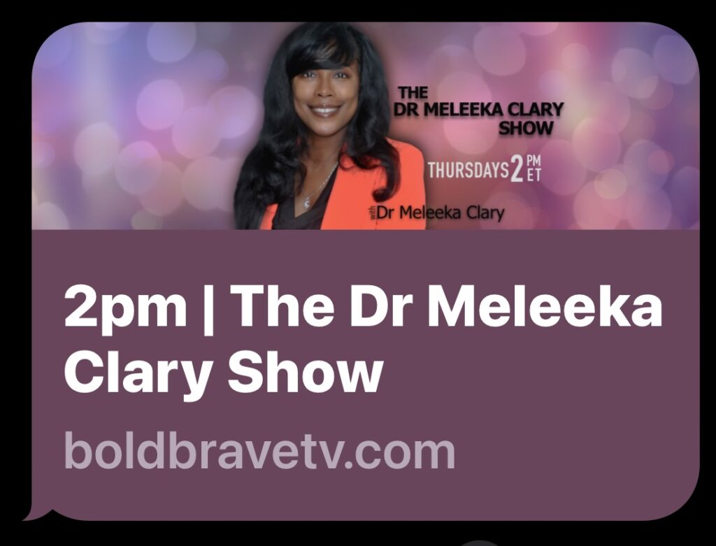 Dr. Meleeka Clary Show