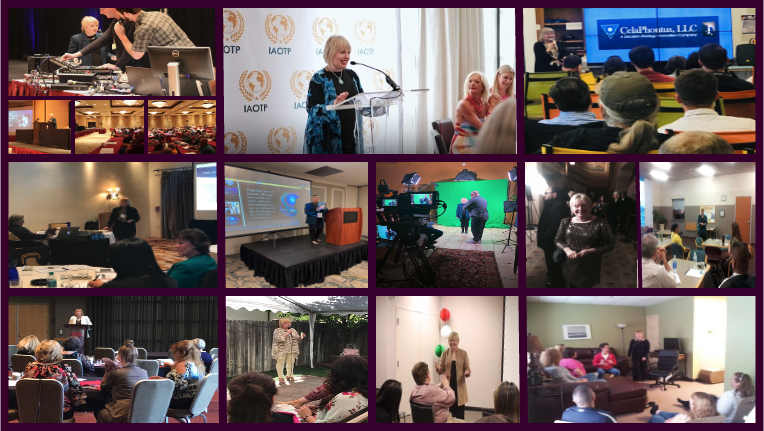 Danute Debney Shaw Speaking Engagements Collage Danute Debney Shaw Speaking Engagements Collage